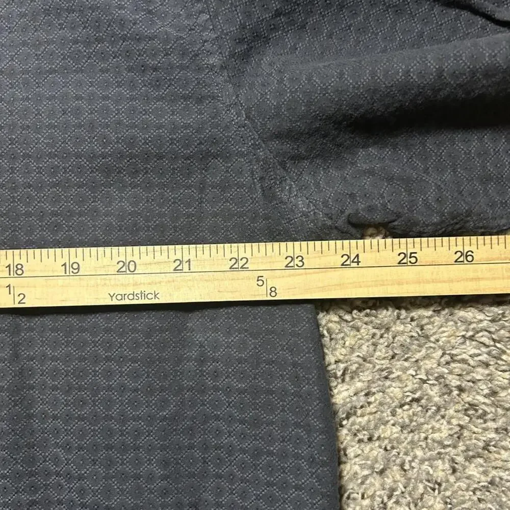 Robert Graham Black Embroider‎ Stitch Pattern Button Up Size 2XL